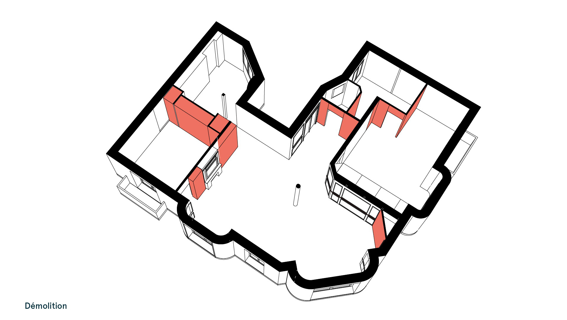 An Elegant and Luminous Apartment with Modern Twist in Paris by Batiik Studio (14)