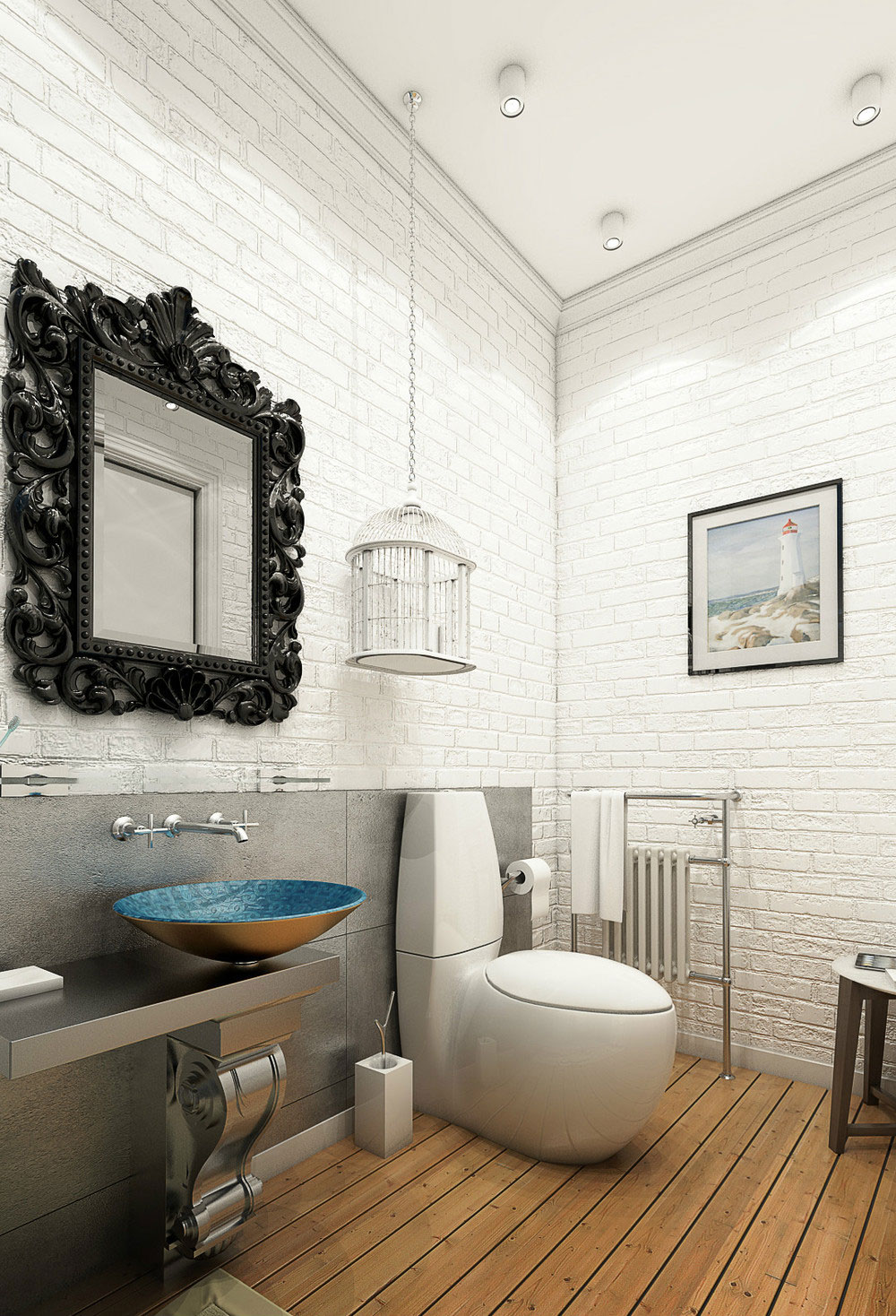 An Elegant and Sophisticated Apartment with a Mix of Classical and Modern Elements by Andrew Kudenko (12)