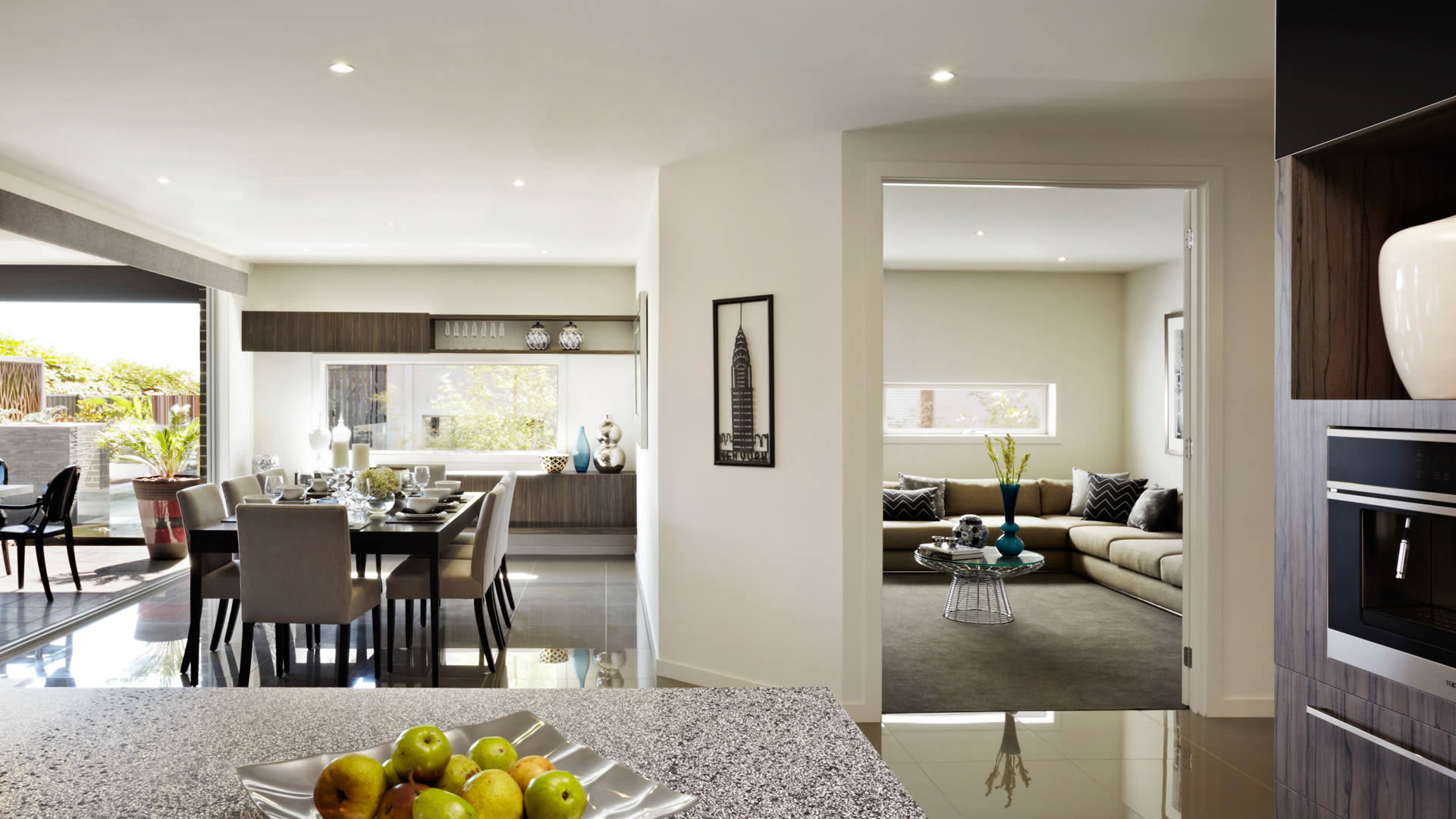 An Elegant and Sophisticated Family Home with a Charming Color Palette in Melbourne by Carlisle Homes (11)