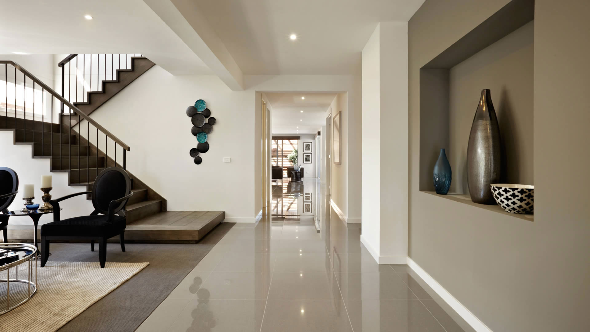 An Elegant and Sophisticated Family Home with a Charming Color Palette in Melbourne by Carlisle Homes (12)