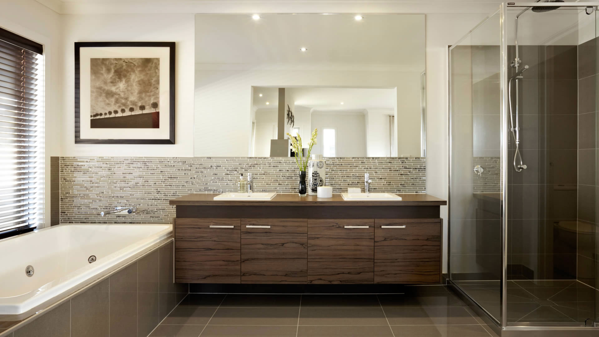 An Elegant and Sophisticated Family Home with a Charming Color Palette in Melbourne by Carlisle Homes (15)