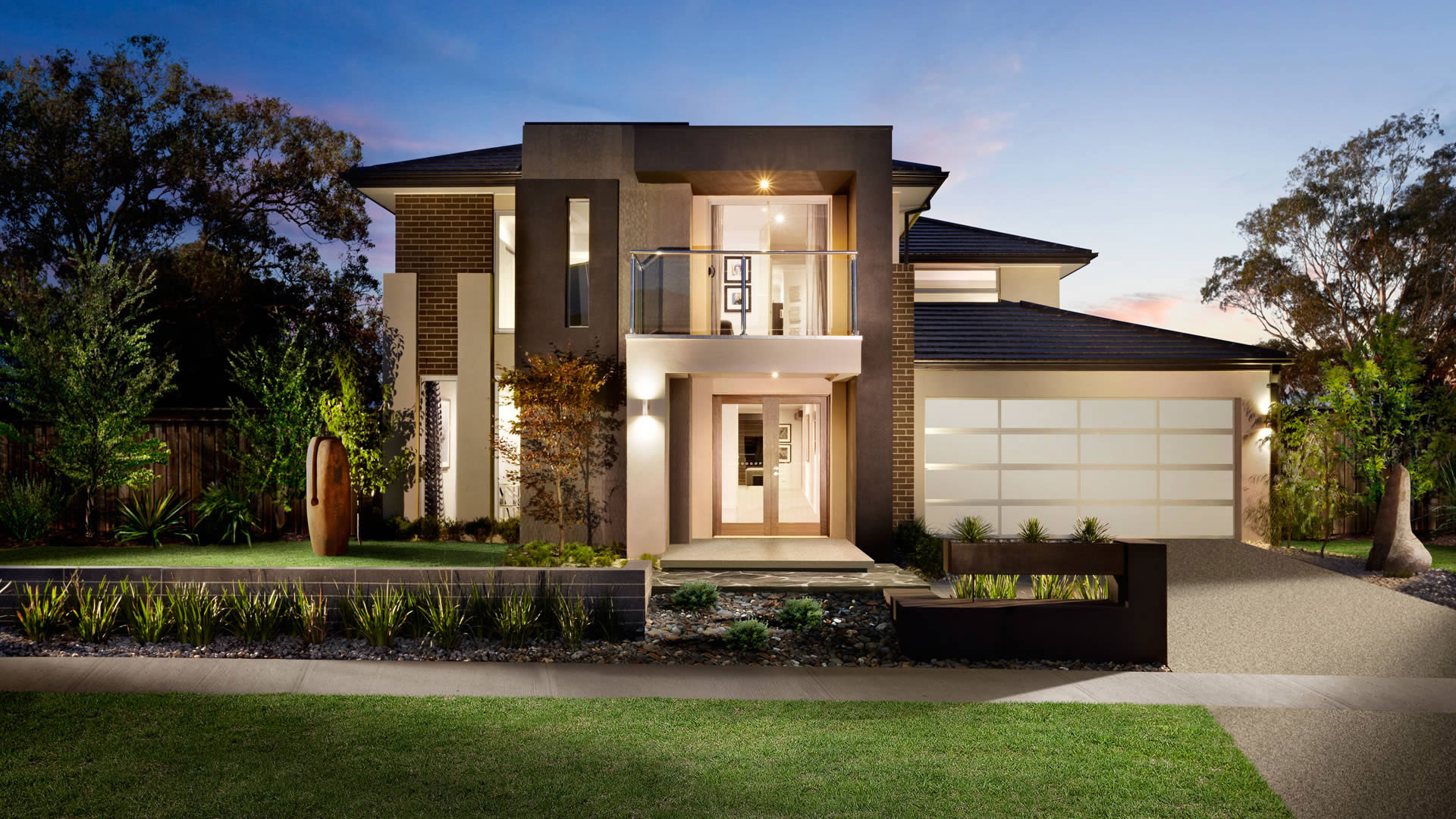 An Elegant and Sophisticated Family Home with a Charming Color Palette in Melbourne by Carlisle Homes (17)