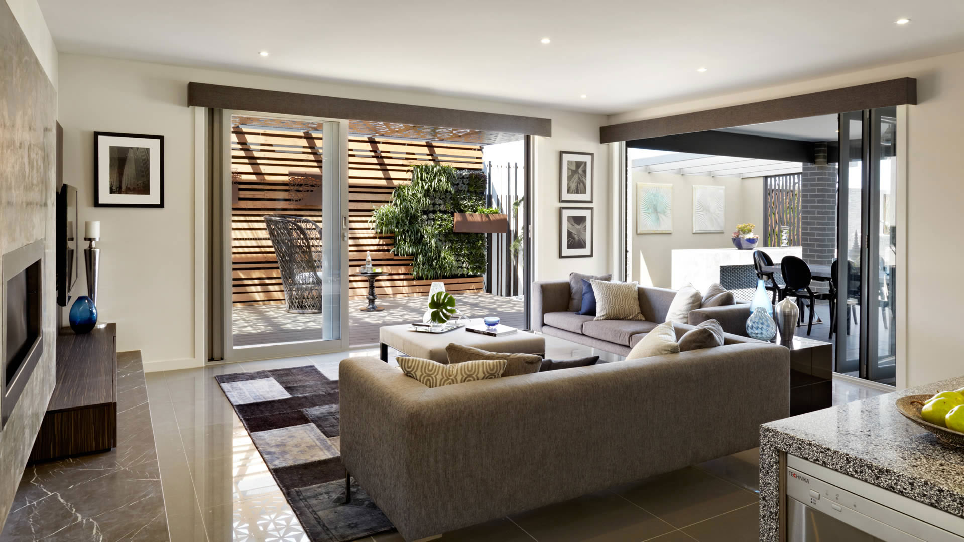 An Elegant and Sophisticated Family Home with a Charming Color Palette in Melbourne by Carlisle Homes (2)