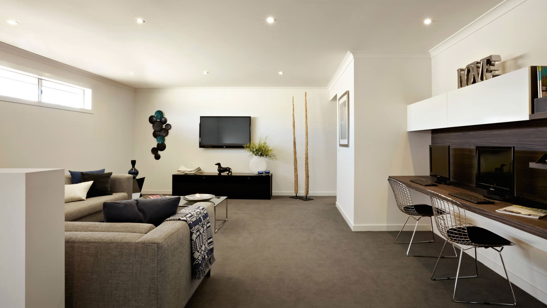 An Elegant and Sophisticated Family Home with a Charming Color Palette in Melbourne by Carlisle Homes (5)