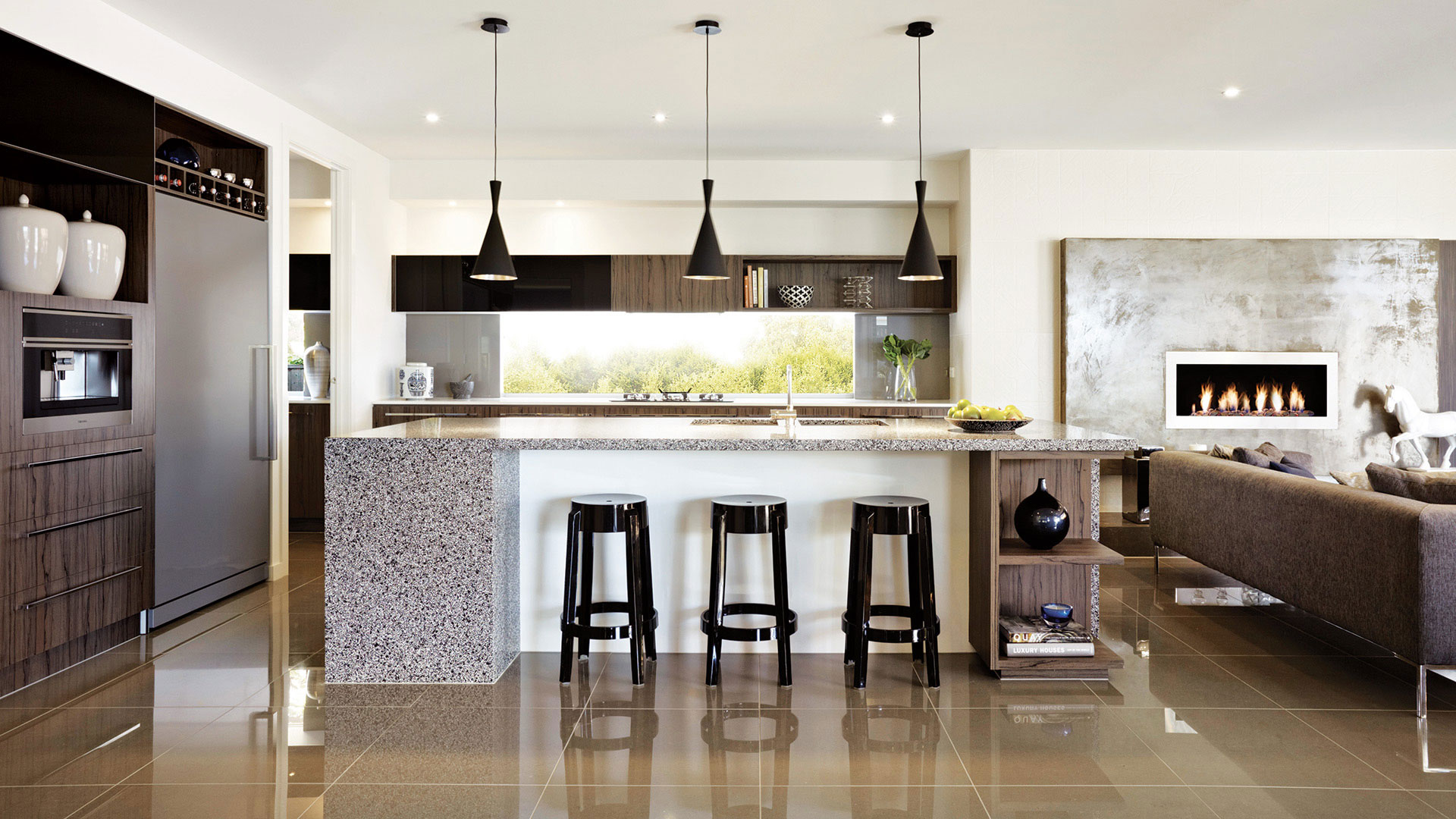 An Elegant and Sophisticated Family Home with a Charming Color Palette in Melbourne by Carlisle Homes (7)