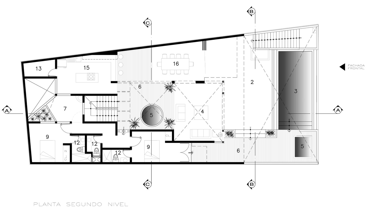 A Bright, Elegant and Sophisticated Home Overlooking the Sea of Playa Señoritas by Gómez De La Torre & Guerrero (12)