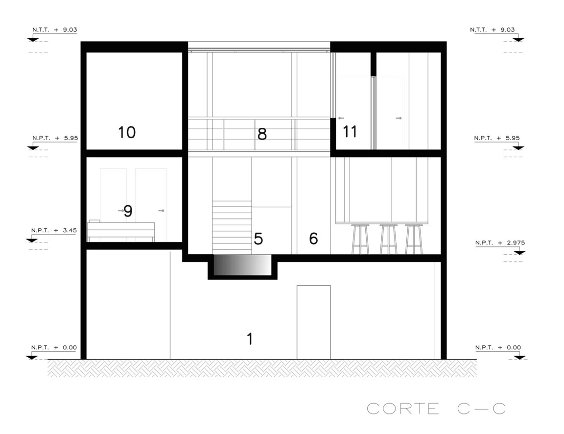 A Bright, Elegant and Sophisticated Home Overlooking the Sea of Playa Señoritas by Gómez De La Torre & Guerrero (16)