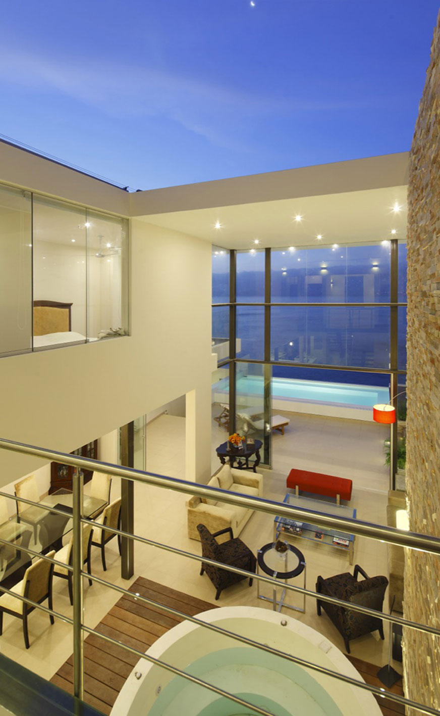 A Bright, Elegant and Sophisticated Home Overlooking the Sea of Playa Señoritas by Gómez De La Torre & Guerrero (4)