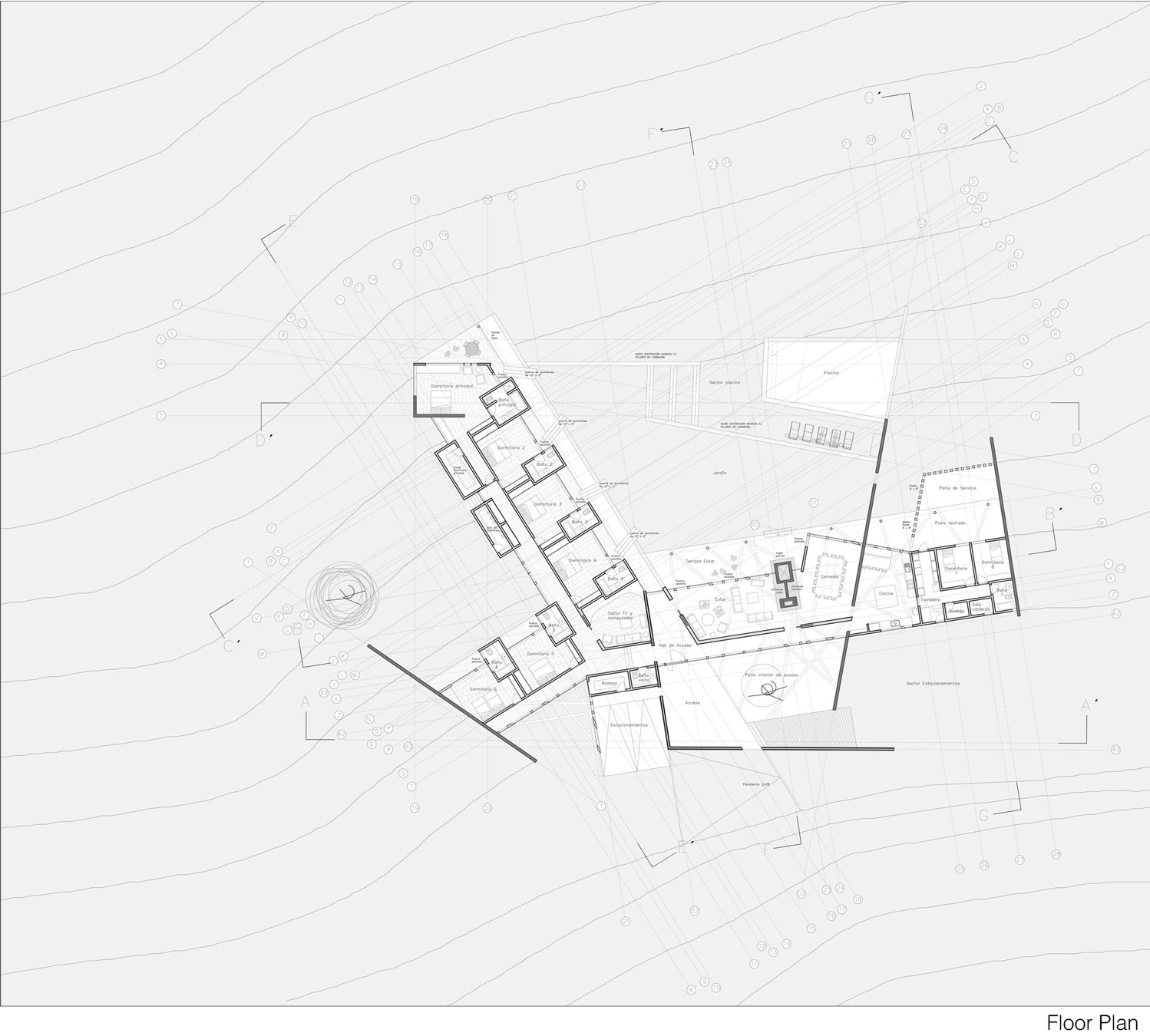 An Exquisite Contemporary Home with an Exterior Made of Recycled Wood Paneling in Panquehue by Dörr + Schmidt (19)
