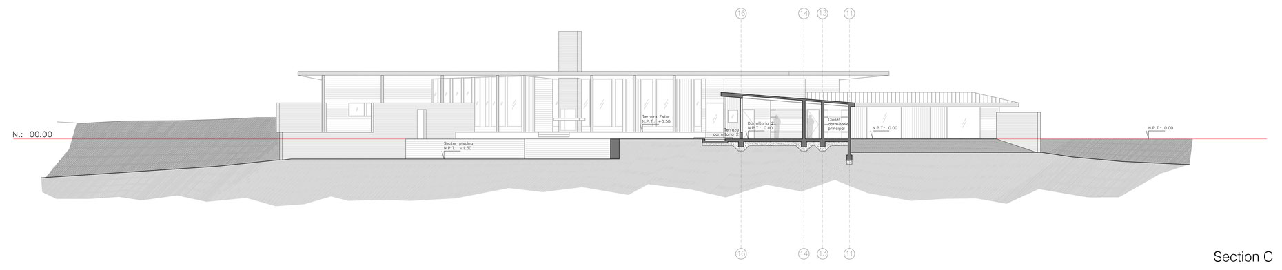 An Exquisite Contemporary Home with an Exterior Made of Recycled Wood Paneling in Panquehue by Dörr + Schmidt (23)