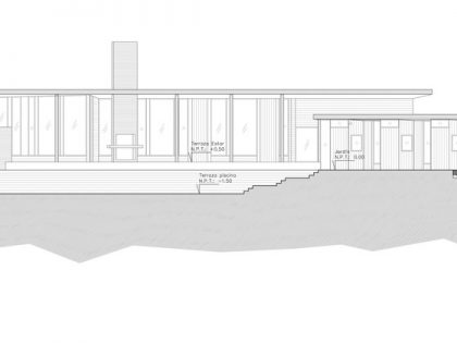 An Exquisite Contemporary Home with an Exterior Made of Recycled Wood Paneling in Panquehue by Dörr + Schmidt (24)