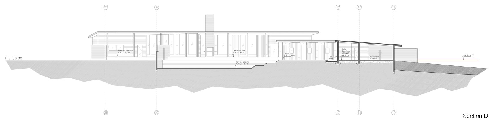 An Exquisite Contemporary Home with an Exterior Made of Recycled Wood Paneling in Panquehue by Dörr + Schmidt (24)