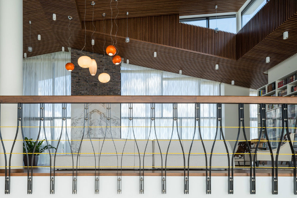 An Extraordinary Modern Country House with Stunning and Unique Exteriors in Russia by Leonovich Arseny (14)