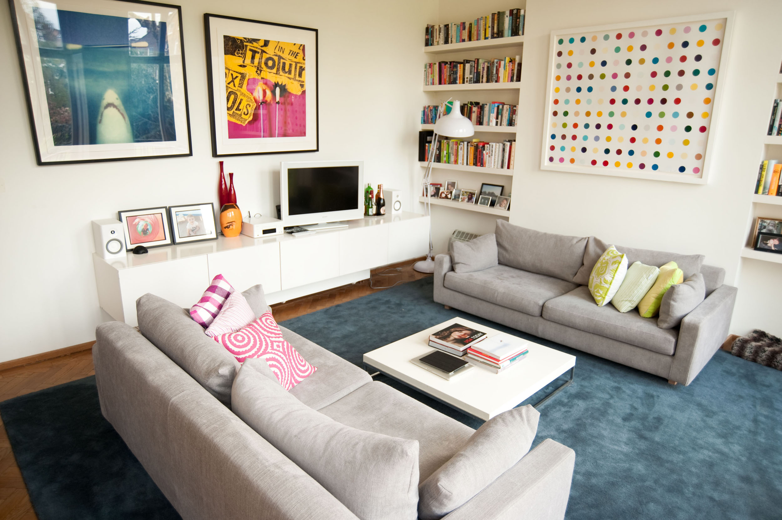 An Old Apartment Turned Into a Playful Contemporary House for a Family of Four in London by Andy Martin Architects (1)