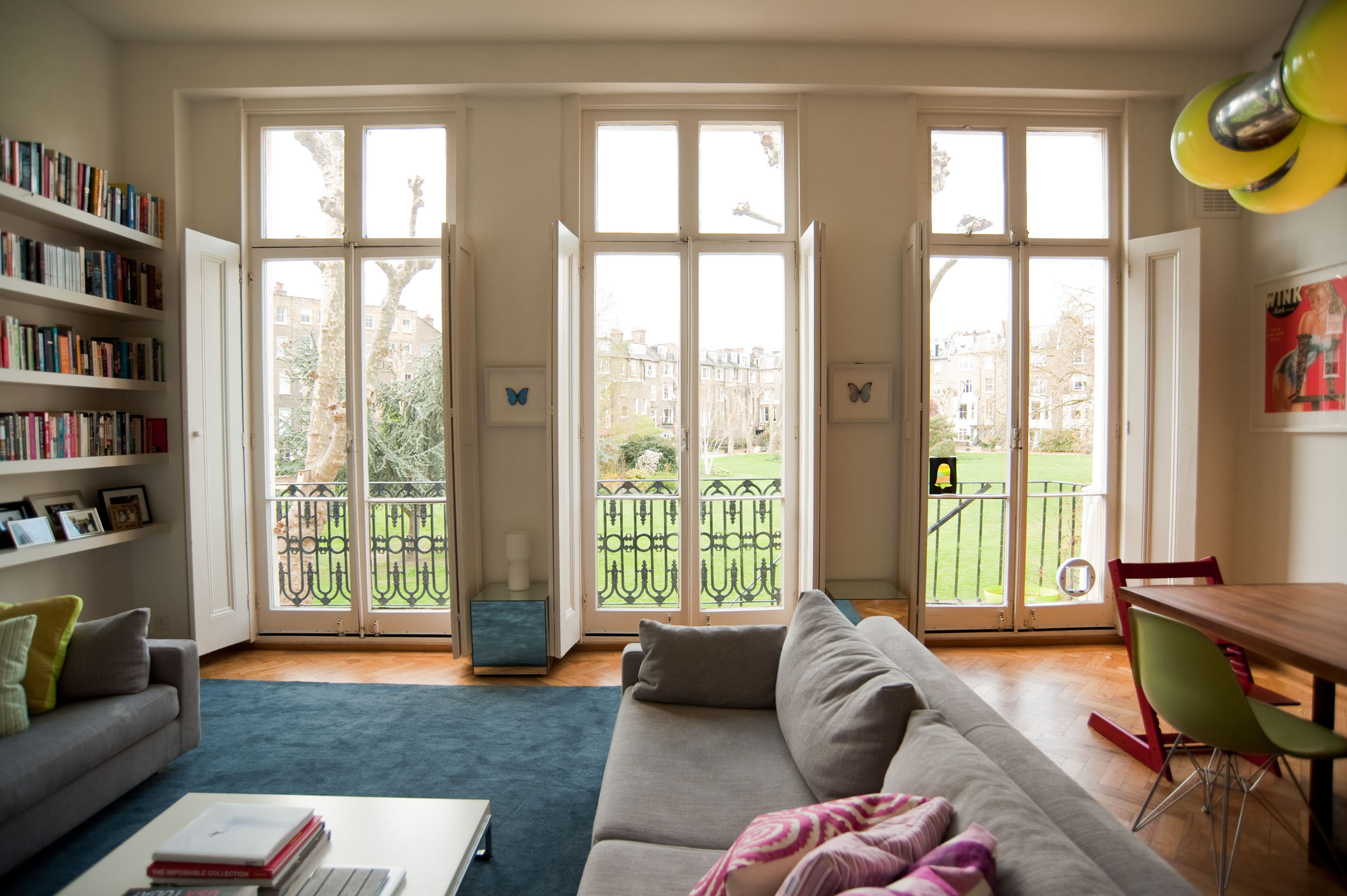 An Old Apartment Turned Into a Playful Contemporary House for a Family of Four in London by Andy Martin Architects (6)