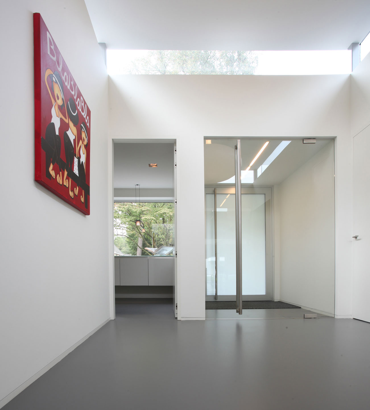 A Beautiful Contemporary Home with Strong Lines and Special Materials in Bilthoven, The Netherlands by Lab32 architecten (5)