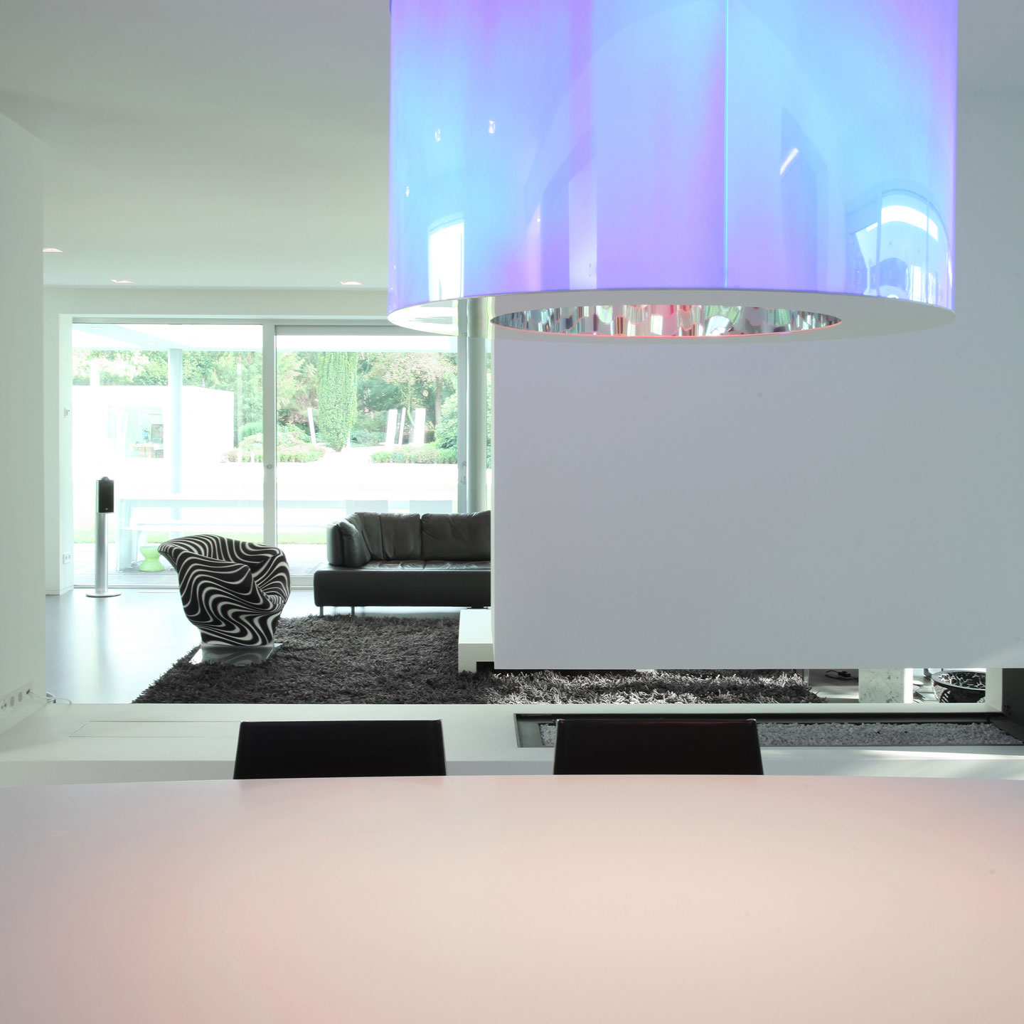 A Beautiful Contemporary Home with Strong Lines and Special Materials in Bilthoven, The Netherlands by Lab32 architecten (7)