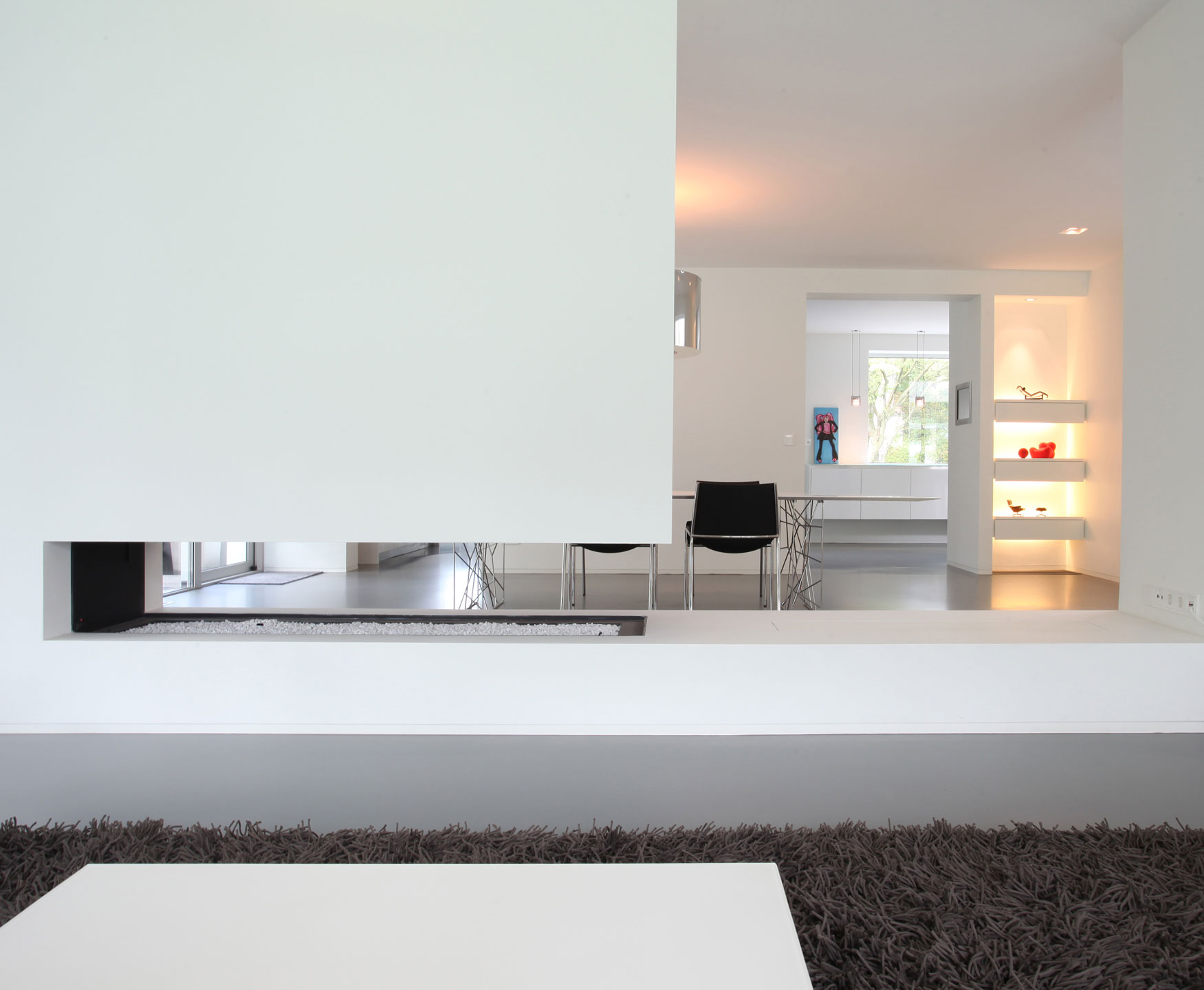 A Beautiful Contemporary Home with Strong Lines and Special Materials in Bilthoven, The Netherlands by Lab32 architecten (9)