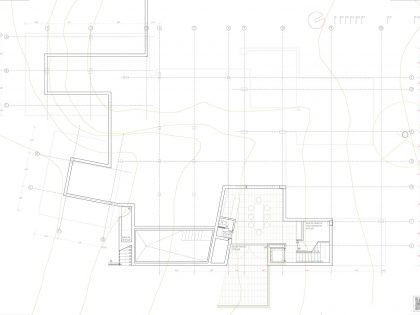 A Beautiful Modern Brick House with Stunning Skylight and Vegetation in Las Rozas by Mariano Molina Iniesta (16)
