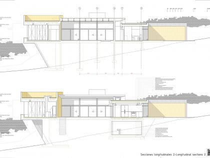 A Beautiful Modern Brick House with Stunning Skylight and Vegetation in Las Rozas by Mariano Molina Iniesta (19)