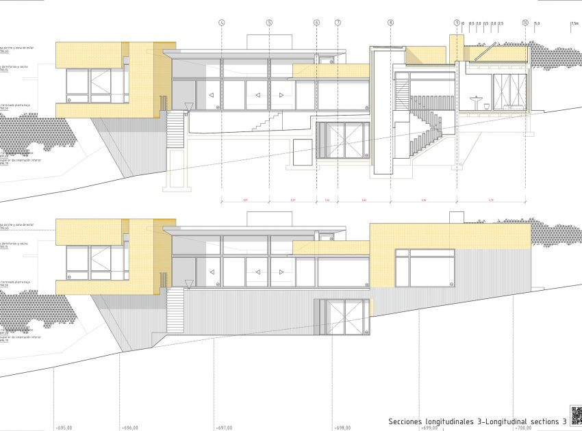 A Beautiful Modern Brick House with Stunning Skylight and Vegetation in Las Rozas by Mariano Molina Iniesta (20)