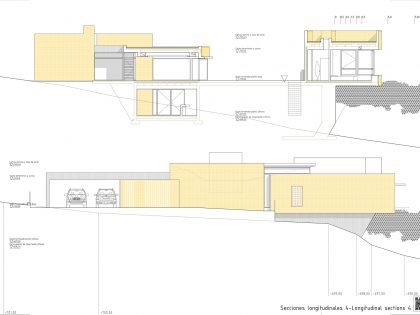 A Beautiful Modern Brick House with Stunning Skylight and Vegetation in Las Rozas by Mariano Molina Iniesta (21)
