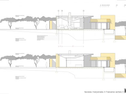 A Beautiful Modern Brick House with Stunning Skylight and Vegetation in Las Rozas by Mariano Molina Iniesta (23)