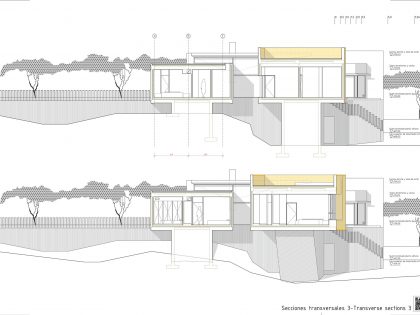 A Beautiful Modern Brick House with Stunning Skylight and Vegetation in Las Rozas by Mariano Molina Iniesta (24)
