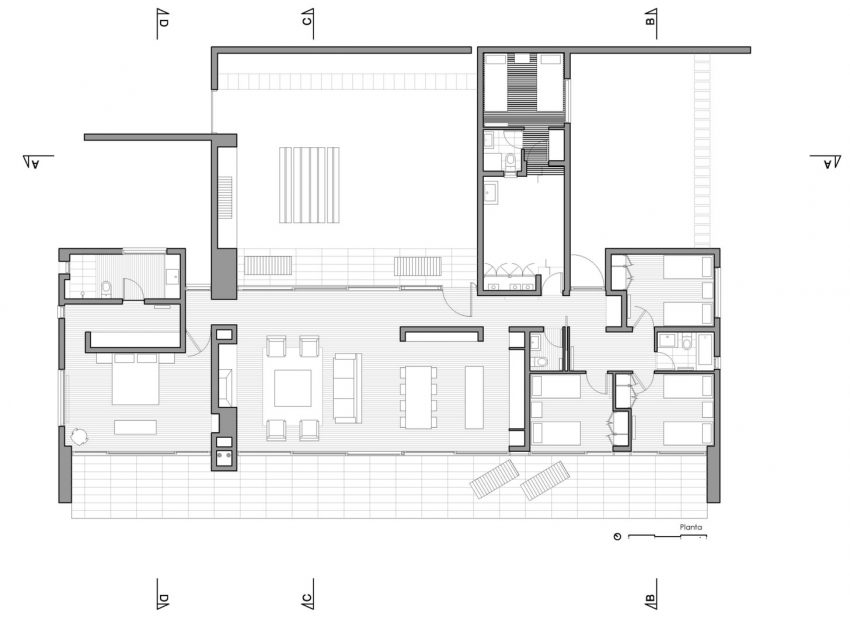 A Beautiful Modern White House on the Cliff with Sea Views in Tunquen by Nicolás Lipthay Allen / L2C (21)