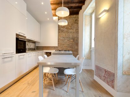 A Beautiful Yet Rustic Contemporary Apartment in Rome by Serena Romanò (10)