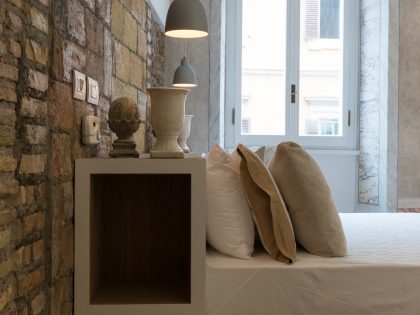 A Beautiful Yet Rustic Contemporary Apartment in Rome by Serena Romanò (14)