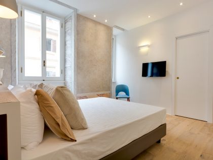 A Beautiful Yet Rustic Contemporary Apartment in Rome by Serena Romanò (15)
