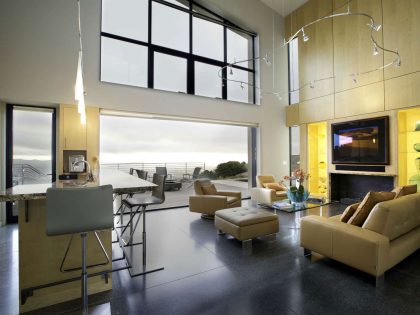 A Beautiful and Spacious Hillside Home Overlooking the Sonoma Valley, California by DNM Architect (9)