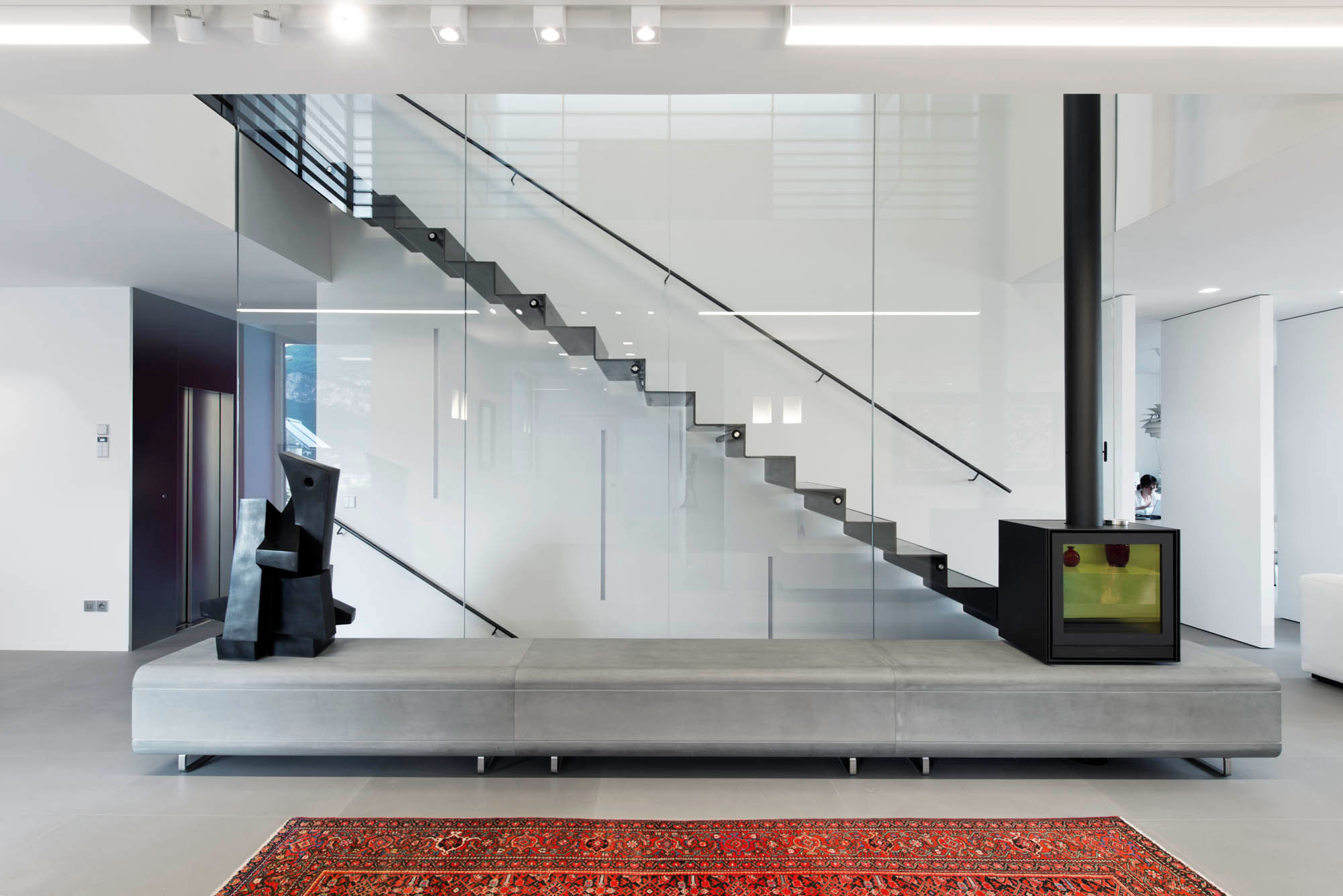 A Breathtaking Contemporary Home with Wonderful Landscaping in Trento, Italy by Pallaoro Balzan e Associati (40)