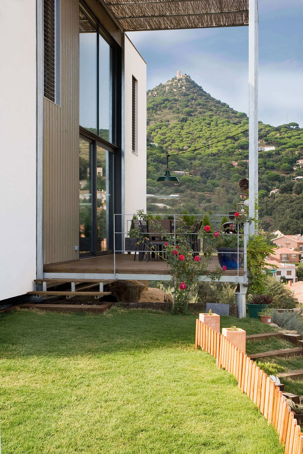 A Breathtaking Contemporary Mountain Home with a Pool in Barcelona, Spain by NOEM (2)