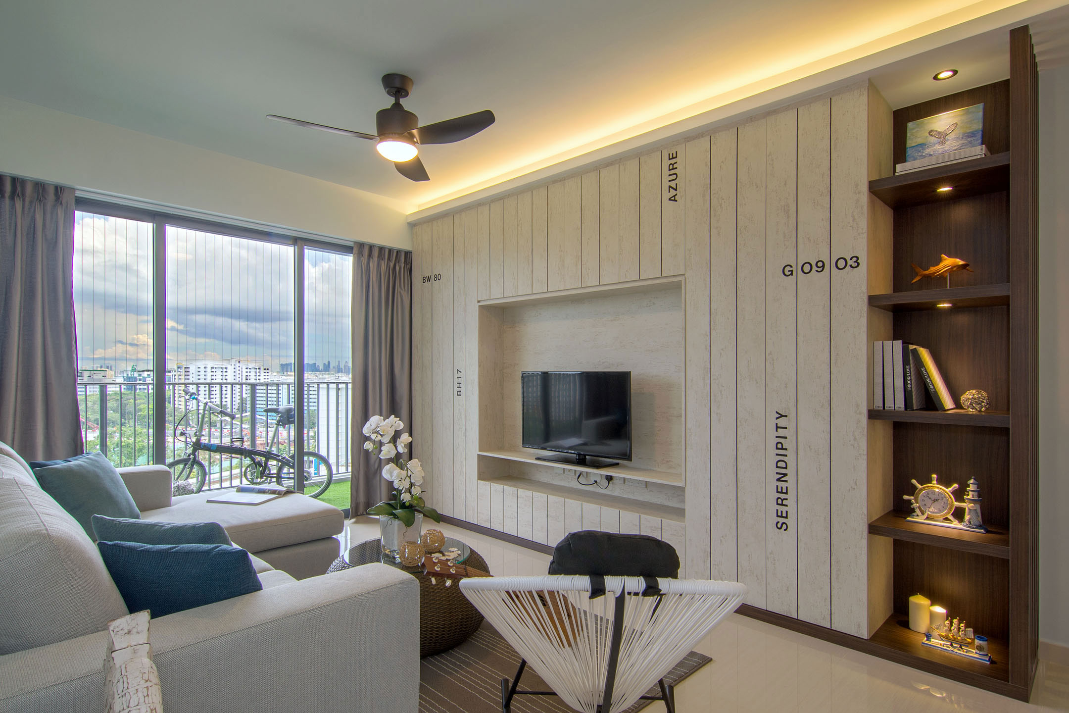 A Bright, Airy Beach Home with Practical Interior in Singapore by Vievva Designers (1)
