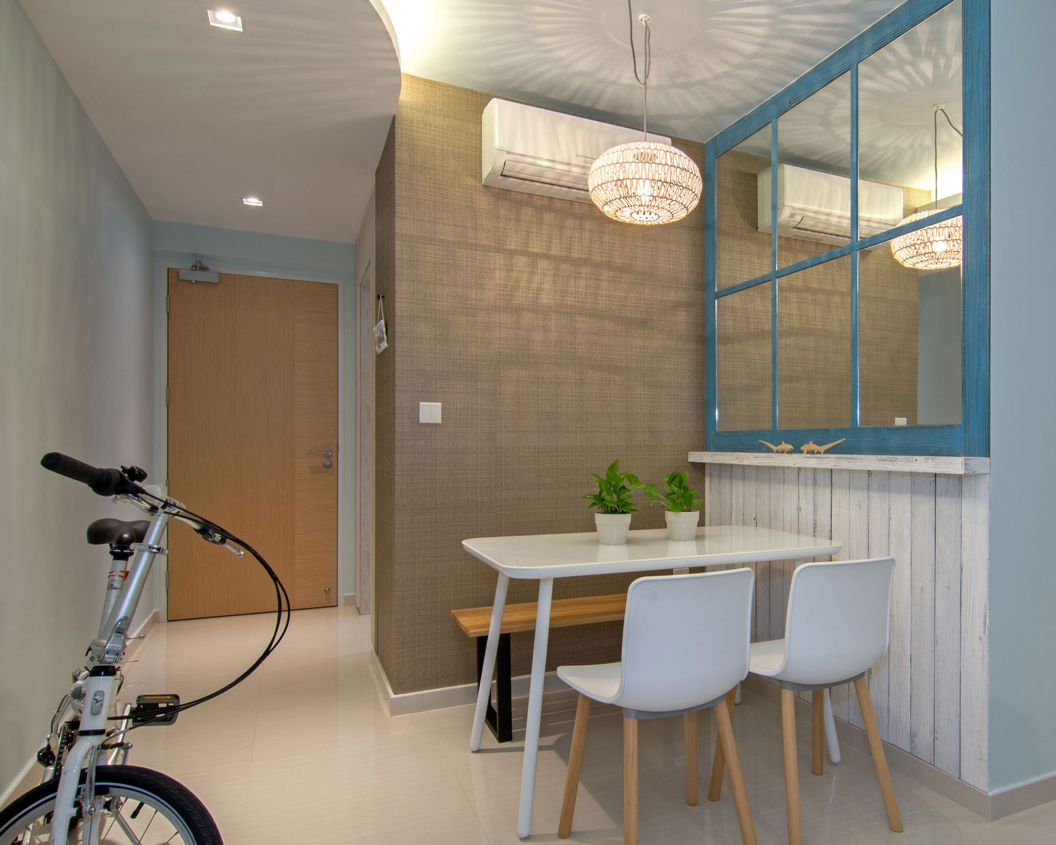 A Bright, Airy Beach Home with Practical Interior in Singapore by Vievva Designers (10)