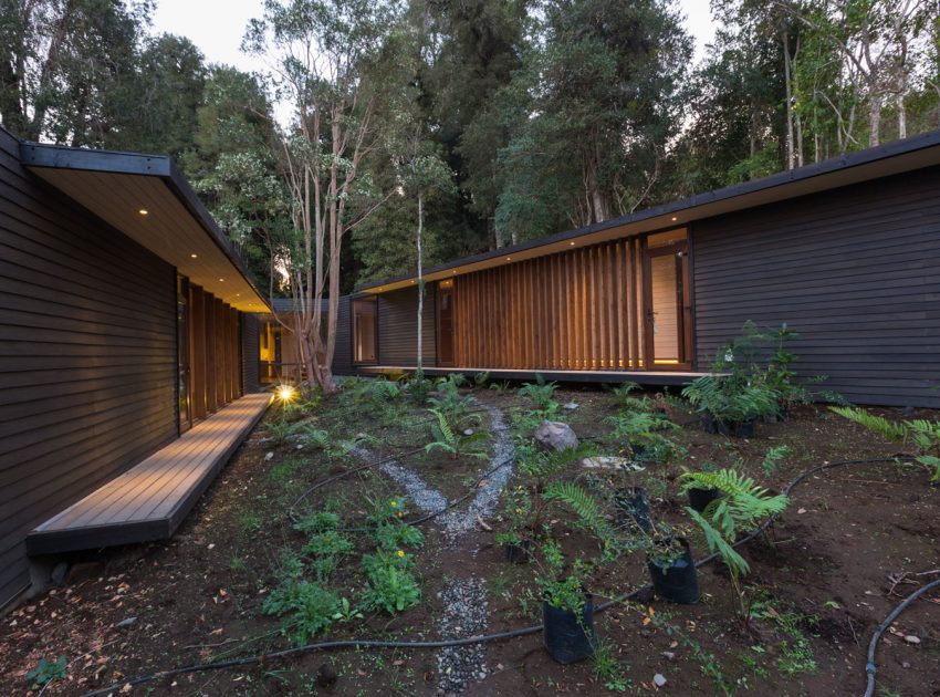 A Bright Contemporary Home Surrounded by Native Forests in Los Raulíes, Chile by planmaestro (18)