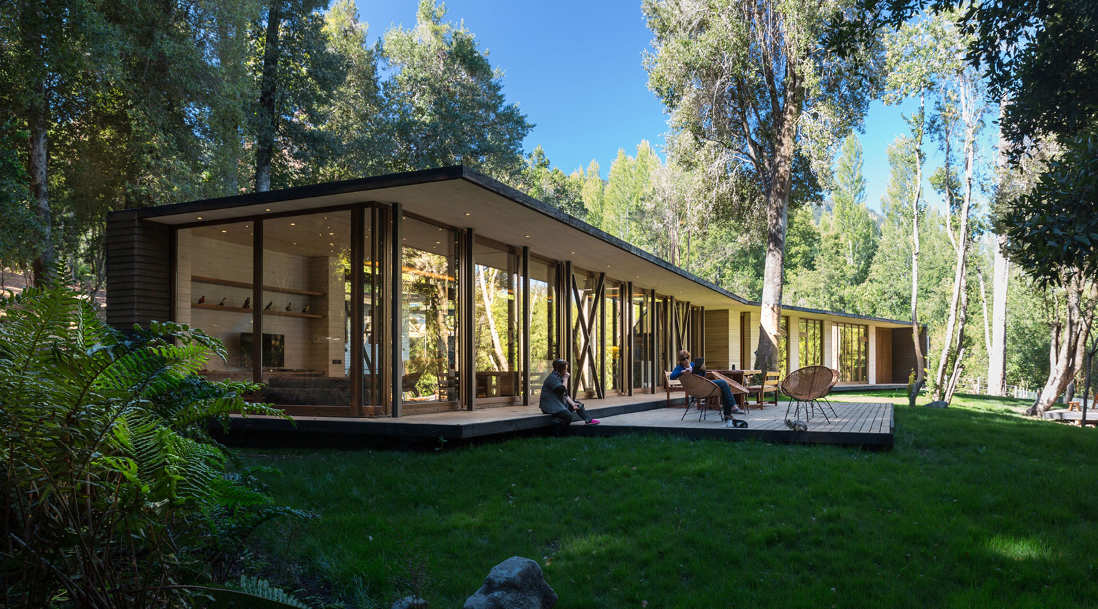 A Bright Contemporary Home Surrounded by Native Forests in Los Raulíes, Chile by planmaestro (2)
