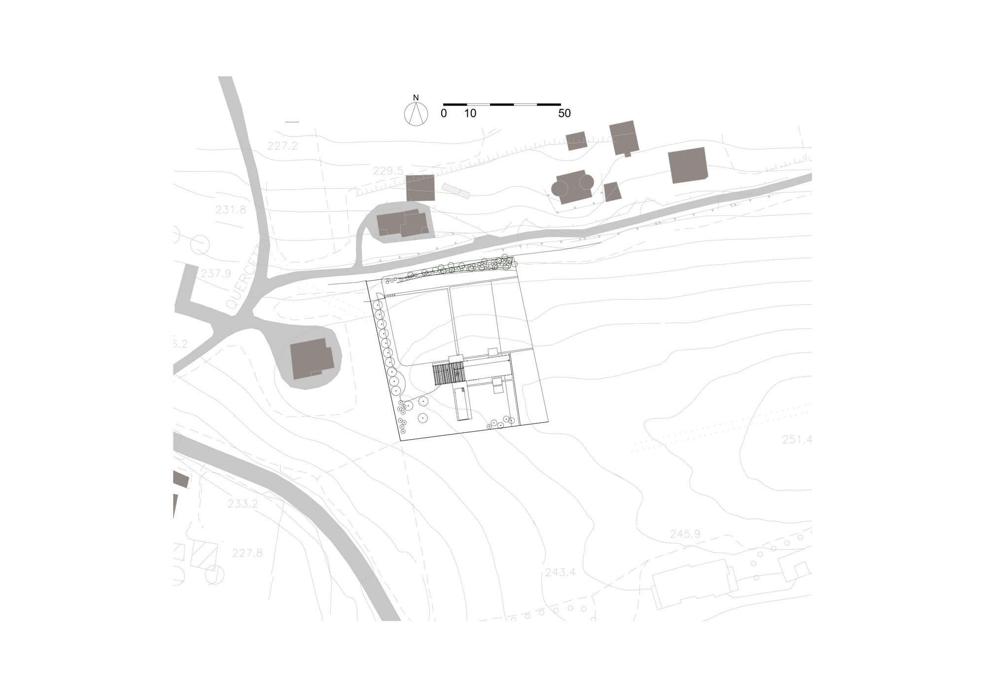 A Bright Long and Narrow Home with Contemporary and Permeable Facade in Polverigi, Italy by simone subissati architects (13)