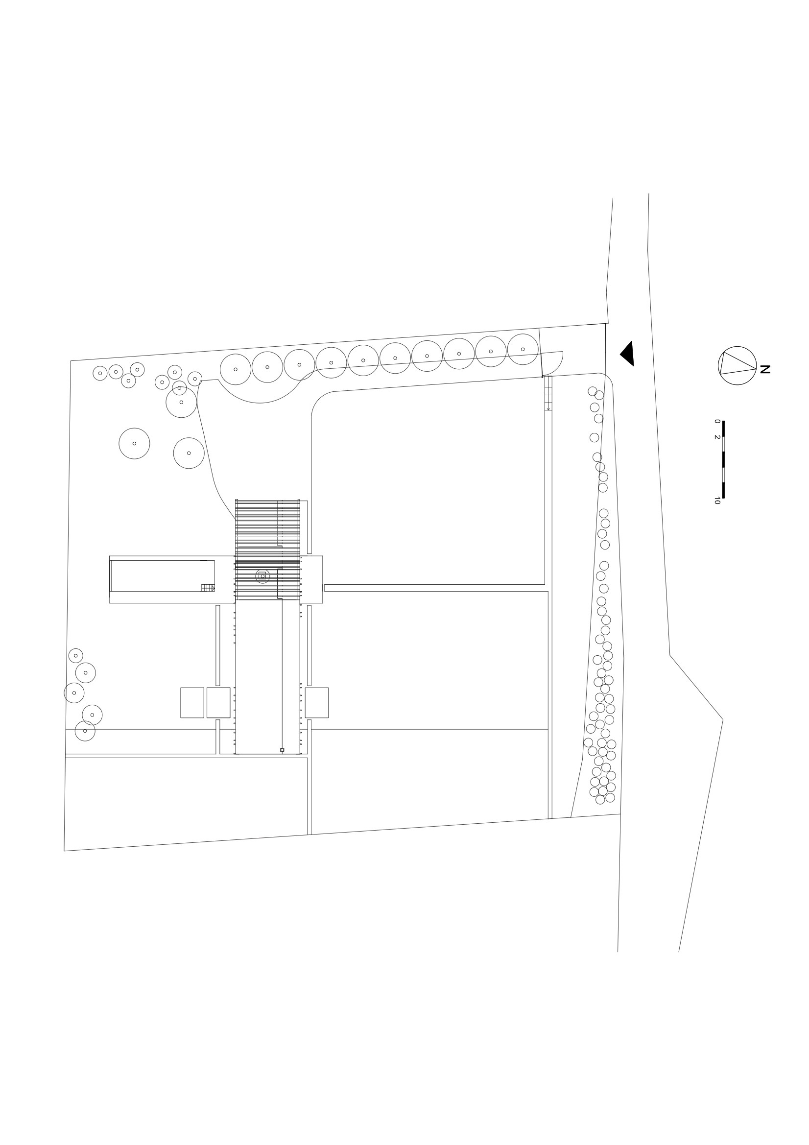 A Bright Long and Narrow Home with Contemporary and Permeable Facade in Polverigi, Italy by simone subissati architects (14)
