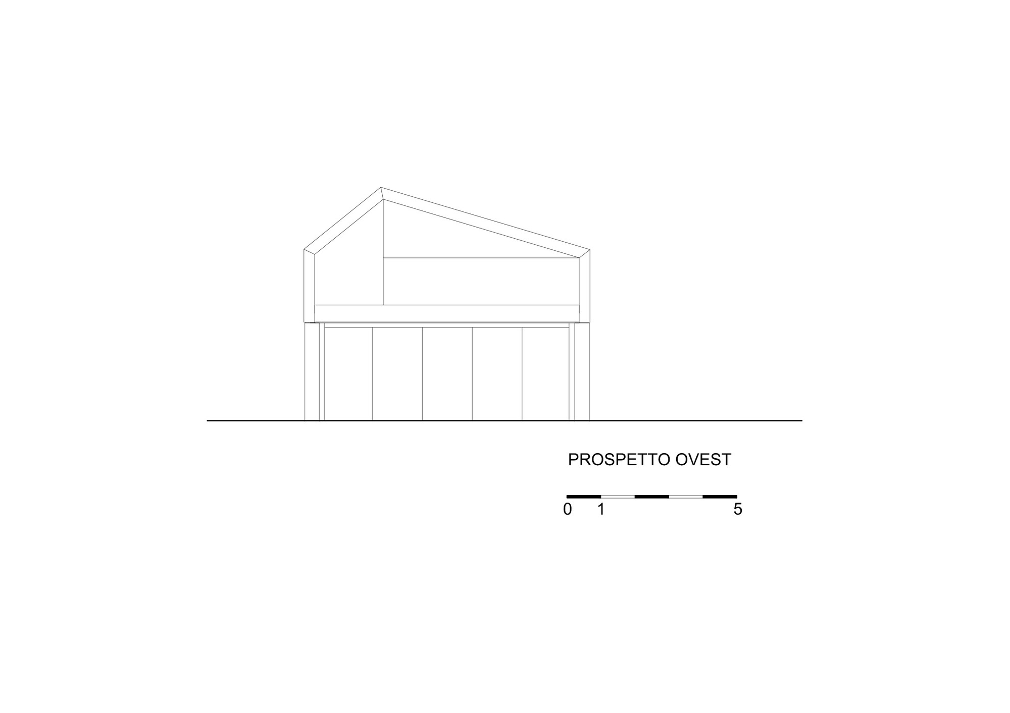 A Bright Long and Narrow Home with Contemporary and Permeable Facade in Polverigi, Italy by simone subissati architects (23)