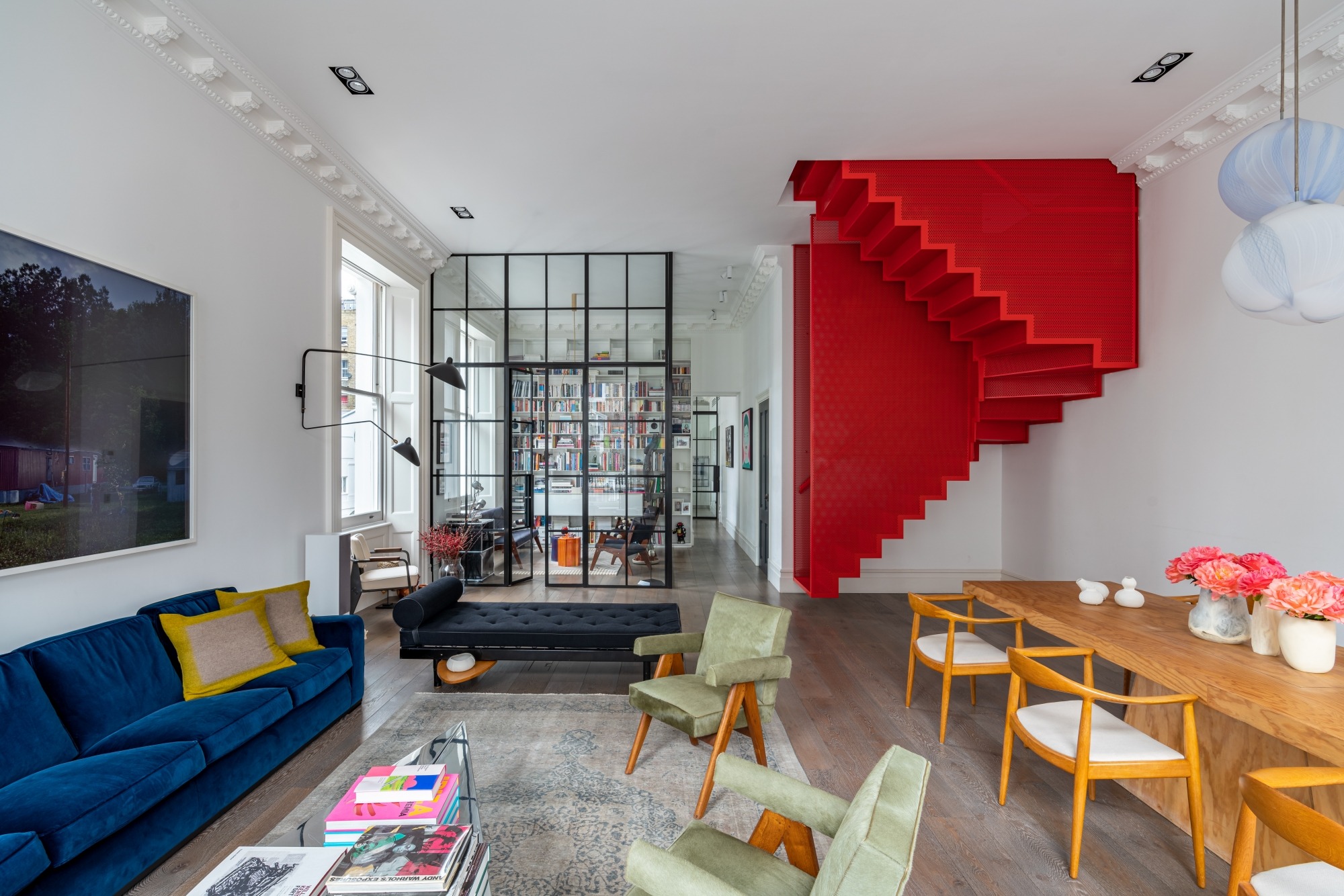 A Bright Modern Apartment with Rooftop Terrace and View of London by Michaelis Boyd (1)