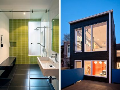 A Bright and Colorful Modern Row House with Playful Details in Washington, DC by KUBE Architecture (12)