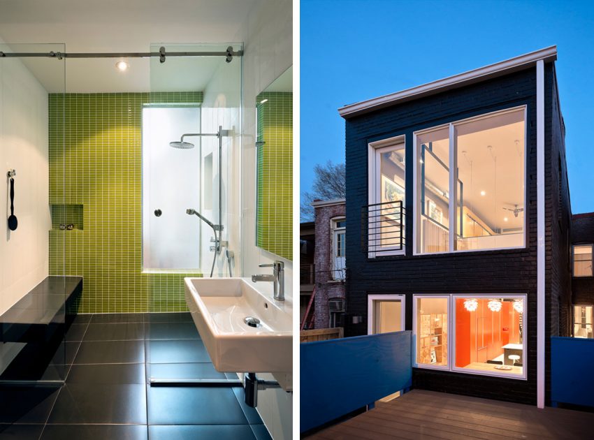 A Bright and Colorful Modern Row House with Playful Details in Washington, DC by KUBE Architecture (12)