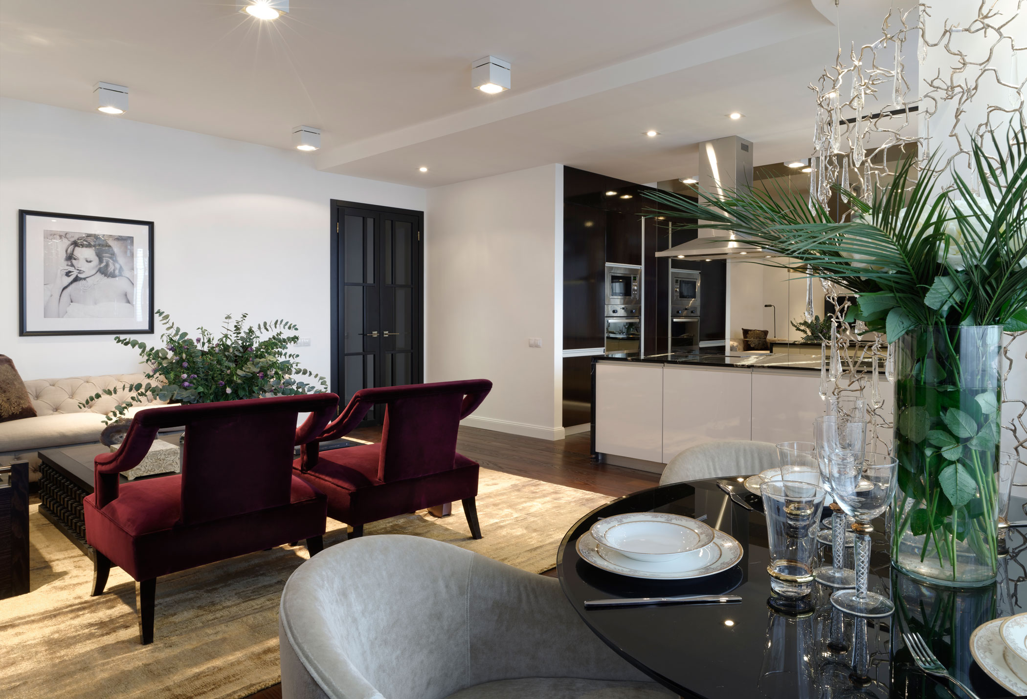 A Bright and Sophisticated Apartment with an Elegant Interior in Obolom by Absolute Interior Decor (1)