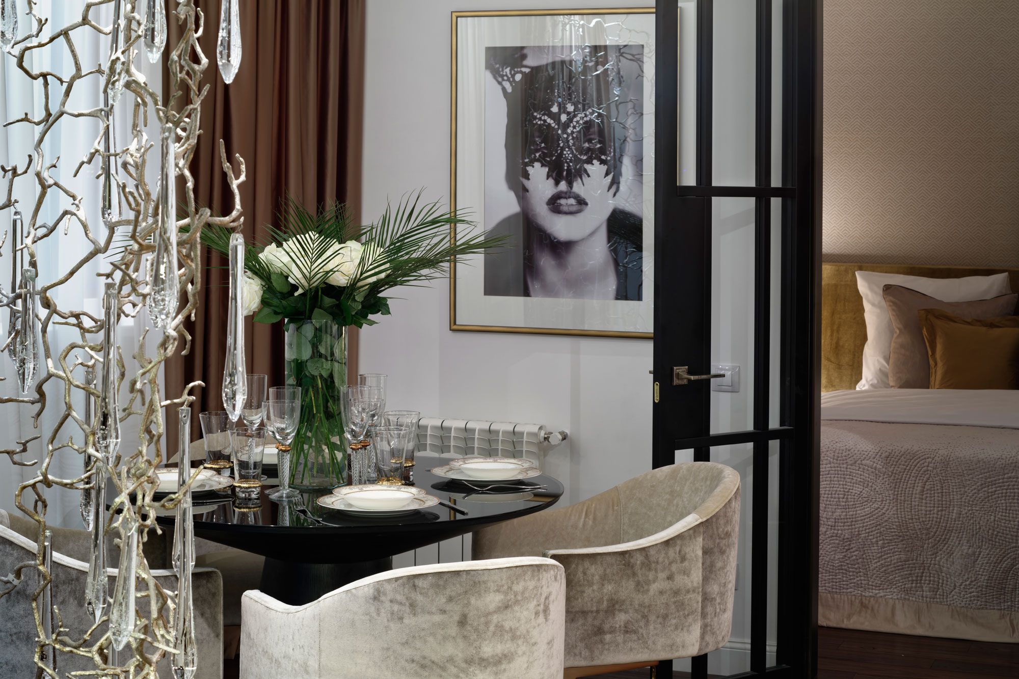 A Bright and Sophisticated Apartment with an Elegant Interior in Obolom by Absolute Interior Decor (11)