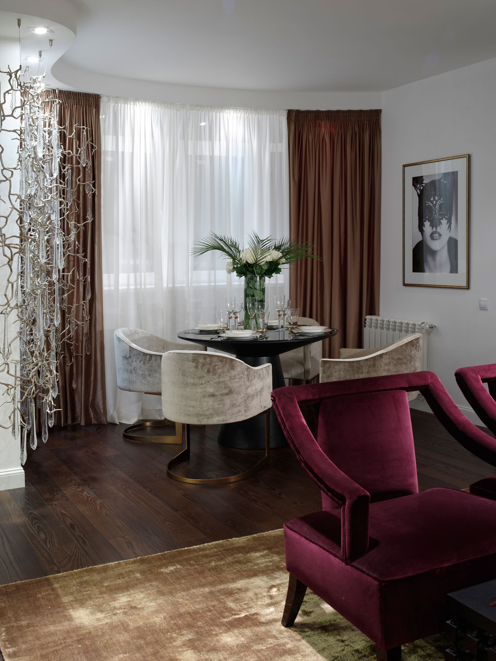 A Bright and Sophisticated Apartment with an Elegant Interior in Obolom by Absolute Interior Decor (4)