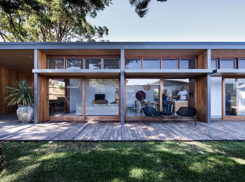 A Bright and Spacious Family Home with Beautiful Interiors in New South Wales by Bourne Blue Architecture (1)