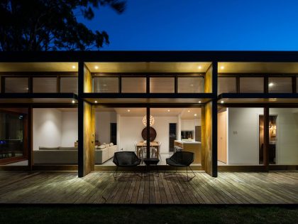 A Bright and Spacious Family Home with Beautiful Interiors in New South Wales by Bourne Blue Architecture (20)